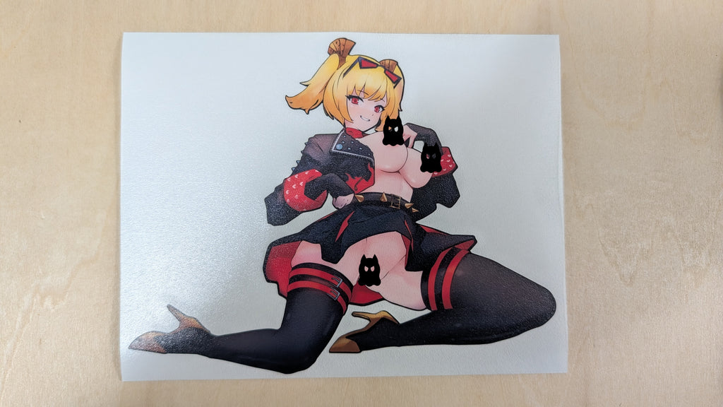 Burnice - Knees Sticker