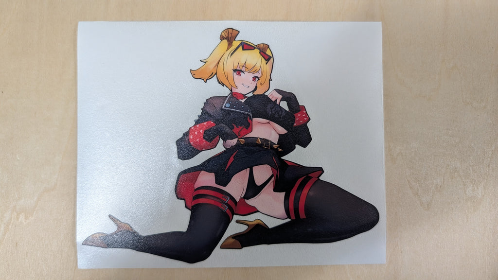 Burnice - Knees Sticker